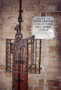 Stage Lantern release. Installed 1933