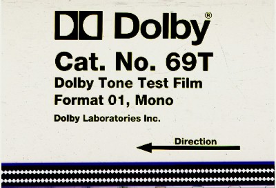 Dolby test film cat 69T